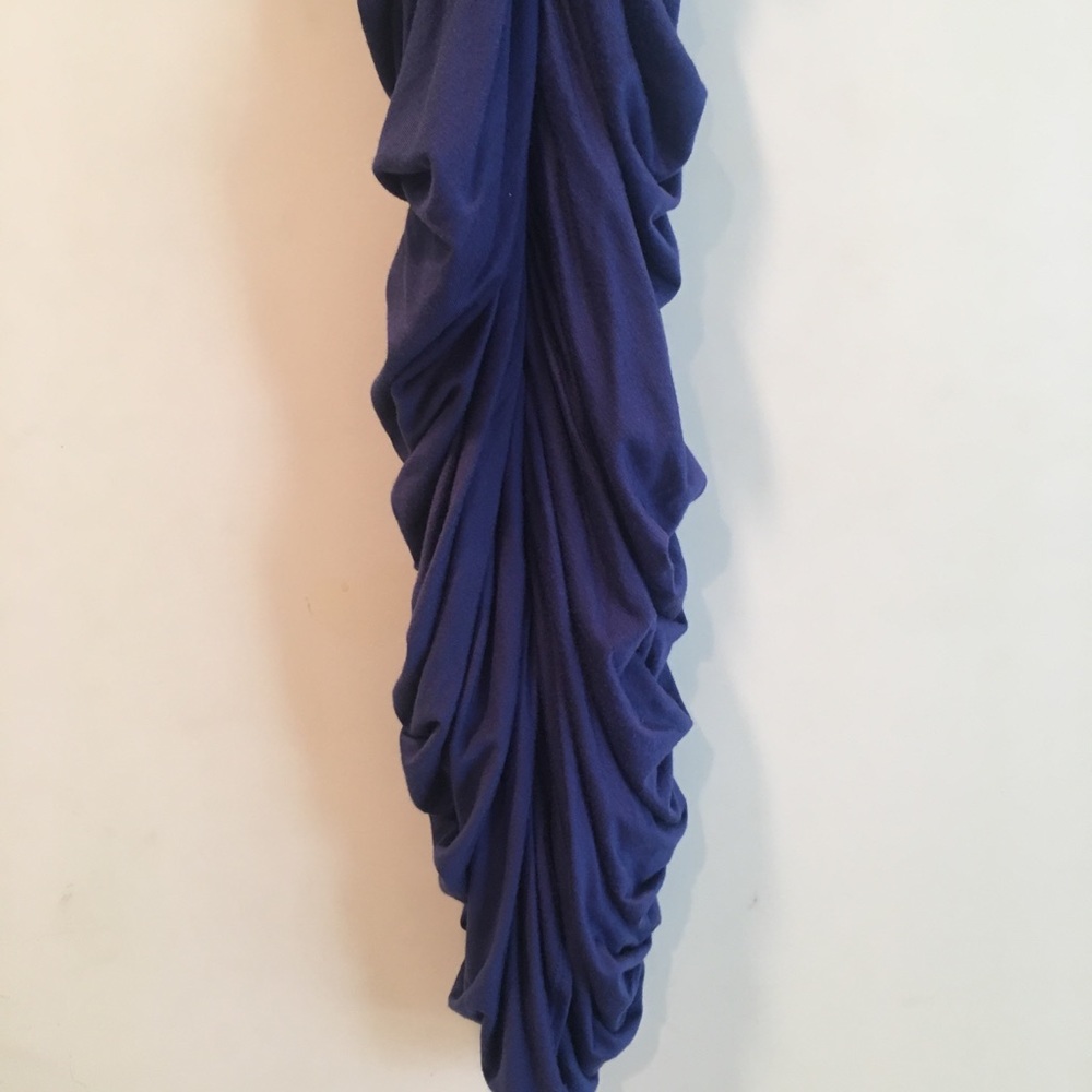 RACHEL PALLY Blue Ruched Desire dress - Picture 4 of 5